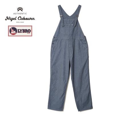 美品◎Nigel Cabourn LYBRO デニムオールインワン ツナギ 42 美品◎Nigel Cabourn LYBRO デニムオールインワン ツナギ 42
