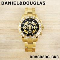 DANIEL＆DOUGLAS ダニエル ダグラス メンズ 男性 彼氏 アナログ 腕時計 自動巻き ウォッチ DD8802DG-BK3 誕生日 プレゼント ギフト 祝い | ROKE ヤフーショッピング店