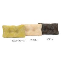 川島織物セルコン パームリーフ 腰当クッション 35×20cm LS1099　BR・ブラウン | グラスゴー ドイ