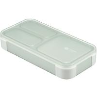 CBジャパン　dsk.pig　ディーエスケーピグ　薄型弁当箱　抗菌フードマン　400　ライトグレー | グラスゴーセカンド