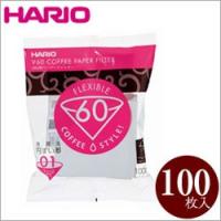 HARIO　ハリオ　V60用ペーパーフィルター01W　VCF-01-100W　100枚入り　1〜2杯用 | グラスゴーセカンド