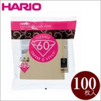 HARIO　ハリオ　V60用ペーパーフィルター03M　VCF-03-100M　100枚入り　1〜6杯用 | グラスゴーセカンド