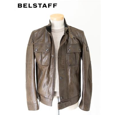 belstaff ライダースジャケット。 丈、袖をセンチほど詰めています。 ベルスタッフ ライダース（メンズ革ジャン、レザージャケット