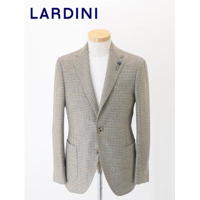 メンズ 千鳥格子 ジャケット（LARDINI）（柄：チェック）の
