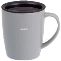 HARIO(ハリオ) マグボトル グレー 300ml HARIO フタ付き保温マグ SMF-300-GR | ローザショップ