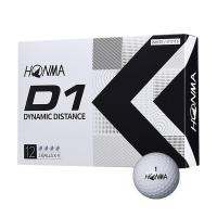 ホンマ ゴルフ ボール D1 D-1 BT2201 2ピース ソフト アイオノマー 飛び系 飛距離 ディスタンス ゴルフボール 1ダース 1 | ローザショップ