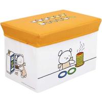 こぐまちゃんえほん おもちゃばこ ストレージＢＯＸ ほっとけーき ホットケーキ BOX ボックス収納 おもちゃ箱+椅子 おもちゃばこ ストレージボックス 5542677HK | ROSE CAT