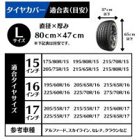 タイヤカバー タイヤ交換 1本用 1本ずつ買える 屋外 防水 送料
