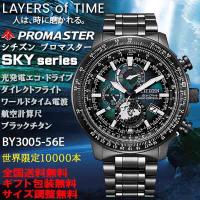 シチズン プロマスター PROMASTER LAYERS of TIME 世界10000本限定 SKYシリーズ パイロットウォッチ ステンレス製 正規品 BY3005-56E | 時計とアクセサリー ロシエ