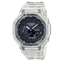 G-ショック G-SHOCK スケルトンシリーズ アナログ×デジタル クリア 八角形ベゼル 腕時計 CASIO カシオ 国内正規品 GA-2100SKE-7AJF | 時計とアクセサリー ロシエ