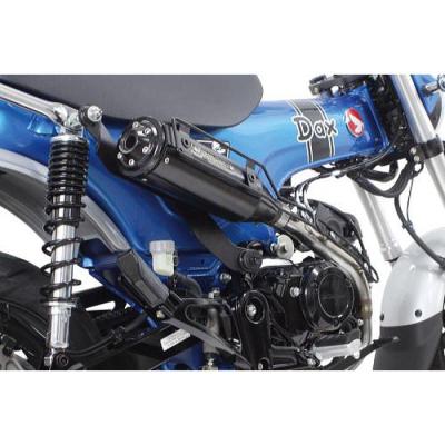 ダックス　マフラー ホンダ ダックス ST125用マフラー オールブラック DX008 Diablo
