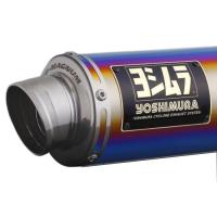 ヨシムラ 110A-44F-5U82B 機械曲GP-MAGNUMサイクロン TYPE-DOWN EXPORT SPEC 政府認証 (HONDA : Monkey125 '18-'25) フルエキマフラー STB チタンブルー バイク | ラフアンドロード ヤフー店