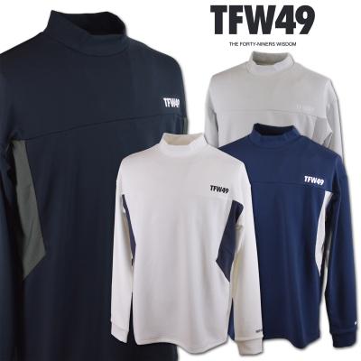 完売品⭐️新品タグ付き❤️TFW49 ブラック　モックネック　M 2025新作 完売品⭐️新品タグ付き❤️TFW49 ブラック モックネック M 2025新作