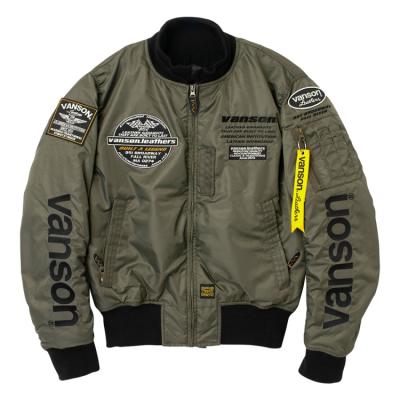 VANSON バイク用ジャケット（色：カーキ系）｜バイクウェア｜バイク