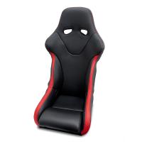 JADE スタイリッシュシートカバー RECARO RS-GEモデル用（ブラック×レッドステッチ×レッドライン JSC-008）1脚分 | RSKS