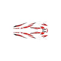 ステッカー デカール MDF グラフィックキット ストロボ RED マジェスティS 18 | バイク・車パーツ ラバーマーク