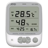 エー・アンド・デイ(A&amp;D) 環境温湿度計 ホワイト AD-5685 | Cooretto