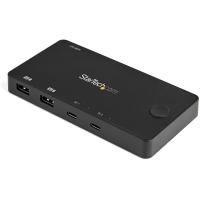 StarTech.com KVMスイッチ/USB-C接続/2ポート/1画面/HDMI 2.0/4K60Hz/DP Alt | Cooretto
