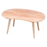 不二貿易 ローテーブル センターテーブル 幅74×奥行47.5×高さ32.5cm ナチュラル 天然木 リビングテーブル MAME Natur | Cooretto