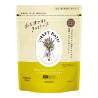 CRAFT BATH(クラフトバス) バスクリン薬用入浴剤 すっきり爽やかレモングラスの香り 400g(約10回分) 粉末入浴剤 無添加 | Cooretto