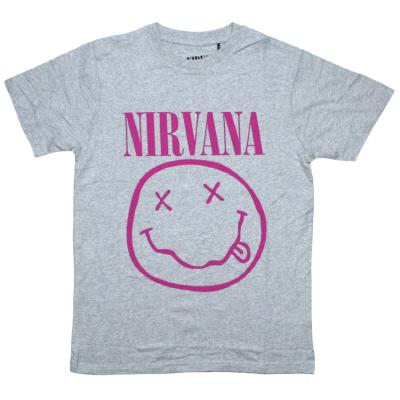 ⭐️未使用品NIRVANA SMILE Ｌ/ S TEE USA製 Ｌサイズ☆ 90's NIRVANA SMILE L/S | BerBerJin Yuhodo