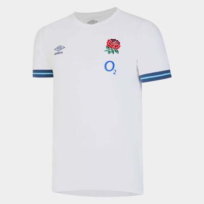 アンブロ　ラグビーイングランド代表　ウォーミングアップシャツ　Tシャツ umbro 半袖 メンズ アンブロ UMBLO イングランド代表 ENGLAND