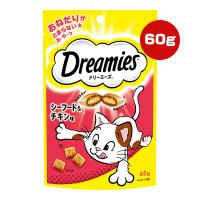 ドリーミーズ シーフード＆チキン味 60g マース ▼a ペット フード 猫 キャット おやつ Dreamies DRE3 | RunPet ランペット
