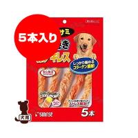 サンライズ ゴン太のササミ巻き巻き 豚アキレス ５本 マルカン ▼a ペット フード 犬 ドッグ おやつ スナック | RunPet ランペット