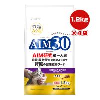 AIM30 15歳以上の室内猫用 腎臓の健康ケア チキン 1.2kg[600g×2袋]×４袋 マルカン サンライズ ▼a ペット フード 猫 キャット 国産 | RunPet ランペット