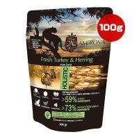 アンブロシア フレッシュ ターキー＆ヘリング 100g ▼g ペット フード 猫 キャット AMBROSIA | RunPet ランペット