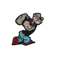 POPEYE Iron On Patch (Lot of 2 pieces) Applique Embroidered Sailor 【並行輸入】 | ランシスストア