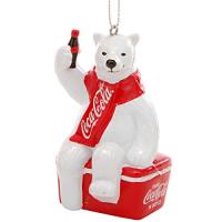 Kurt S. Adler YAMCC1124 COCA-COLA POLAR BEAR ORNAMENT 3.5 RED for  【並行輸入】 | ランシスストア