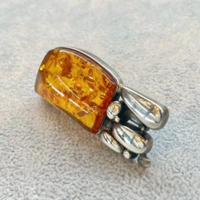 本蝋琥珀ブローチ　925刻印　本琥珀ブローチ5点　タエチ　50g 琥珀 ブローチのおすすめ人気商品一覧 通販 - Yahoo!ショッピング