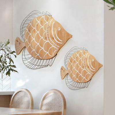 魚 木彫り（レリーフ、アート）｜ウォールデコレーション | 家具