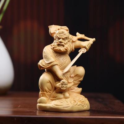 鐘馗　鬼 銅製　彫刻 置物 縁起物 開運 風水 骨董 インテリア アンティーク② 鐘馗 鬼 銅製 彫刻 置物 縁起物 開運 風水 骨董 インテリア