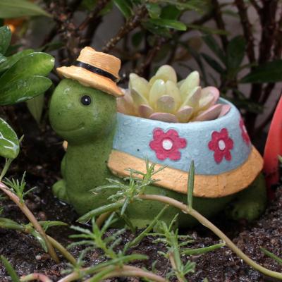 亀 カメ（ガーデニング用プランター）｜鉢、プランター｜園芸