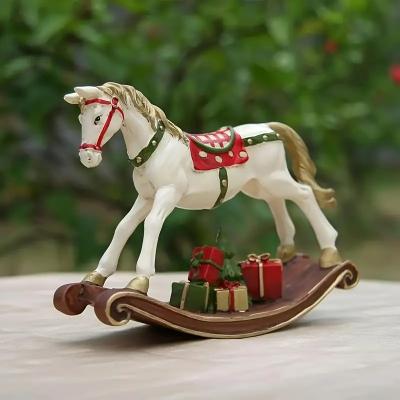 メリーゴーランド 馬（ガーデン用オーナメント、オブジェ）｜庭
