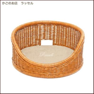 籐のかご　キャットハウス　猫グッズ　かご　バスケット 籐かご ラタンバスケット（猫用品） | ペット用品、生き物 のおすすめ