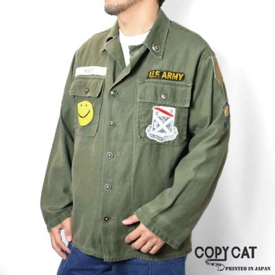 古着リメイクCOPY CAT FATIGUE SHIRTS コピーキャット RUSTY TO SHINE - COPY CAT(コピーキャット)｜Yahoo!ショッピング