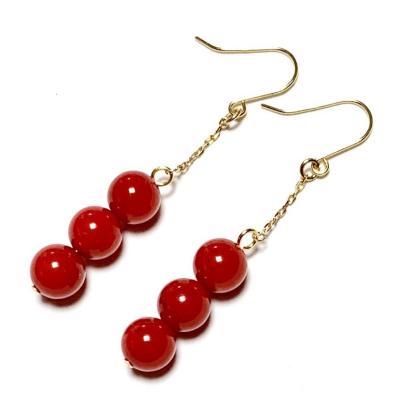 K18サンゴイヤリングの商品一覧 通販 - Yahoo!ショッピング 