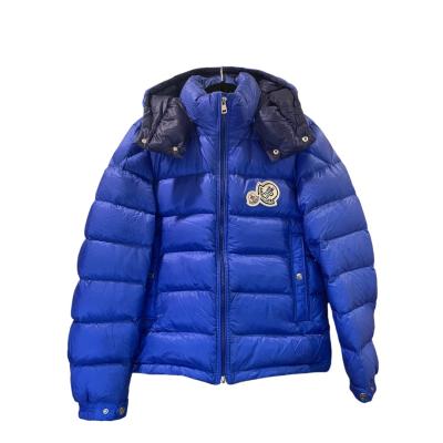 モンクレール　ダウンジャケット青　プレゼント付き MONCLER モンクレール ダウンジャケット メンズ スキー ブルゾン