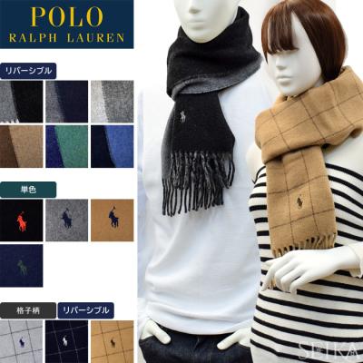 POLO RALPH LAUREN レディースマフラー(色:ベージュ系)の商品 POLO RALPH LAUREN レディースマフラー(色:ベージュ系)の商品