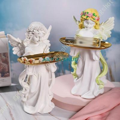 天使 置物 陶器（オブジェ、置き物）｜インテリア雑貨 | 家具