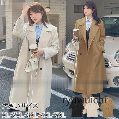 韓国 ベージュ コート（レディースコート、ジャケット