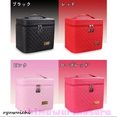 GLASS MARBLE プロ用メイクボックス made in Japan 赤色 Isuke Red Lacquered Jewelry Box With Mirror Maiko Design