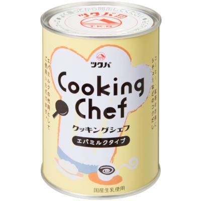 クッキングシェフ　２４缶セット　エバミルクタイプ　新品未開封 筑波乳業 【ケース販売】ツクバ 業務用 エバミルクタイプ クッキング