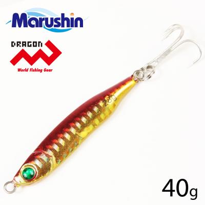 メタルジグ ゴールド・レッド・ゴールドセット メタルジグ ジギンガーZ 煌-Kirameki- 80g 78mm フォールヒット