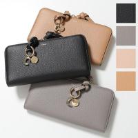 クロエ CHLOE 財布 レディース ラウンドファスナー長財布 カシミア ...