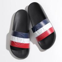 MONCLER モンクレール バジーレ スライドサンダル トリコロール ユニ MONCLER モンクレール バジーレ スライドサンダル トリコロール ユニ