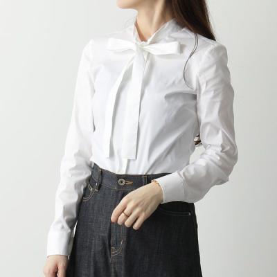 美品 レッドヴァレンティノ バックリボン ブラウス ホワイト 38 白 レッドヴァレンティノ REDVALENTINO RED VALENTINO ブラウス